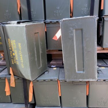 50 Cal Ammo Boxes, Better quality sold on pallet, wholesale