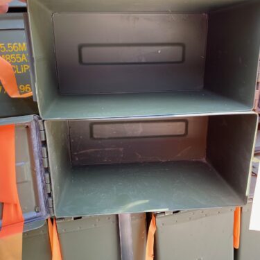 50 Cal Ammo Boxes, Better quality sold on pallet, wholesale