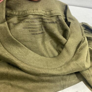 military surplus Olive Drab 109 T-shirt, X-small 2 pack
