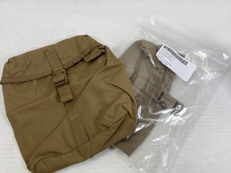 genuine military surplus USMC Molle Sustainment Pouch, Coyote Brown. New in package.