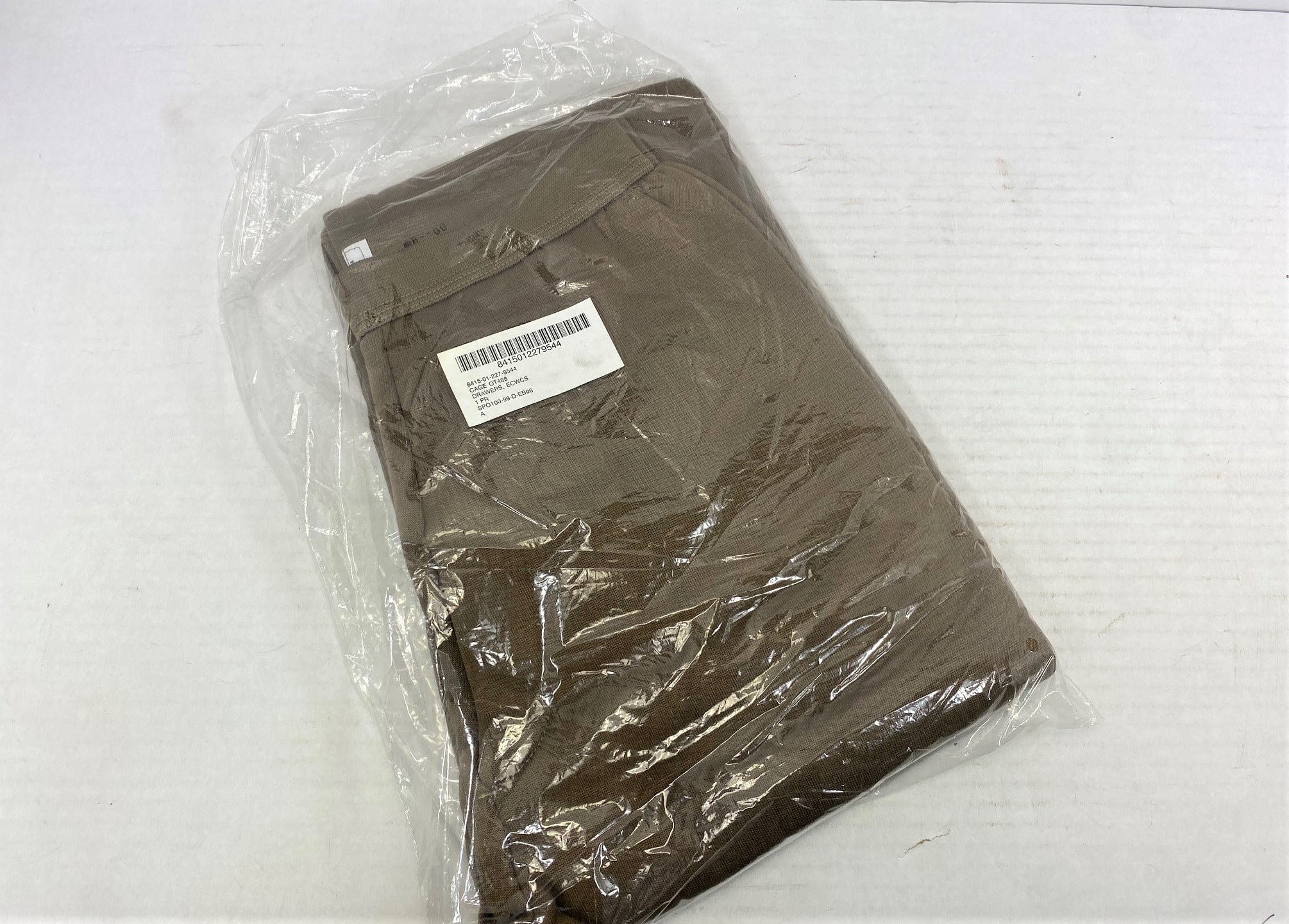 Polypro Thermals, Pants. Brown size Medium, New - Omahas Army Navy Surplus