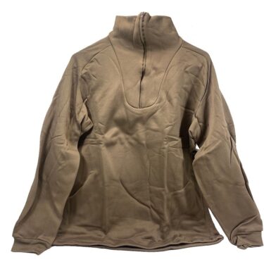 polypro thermals top brown size large new clg3163 (1)