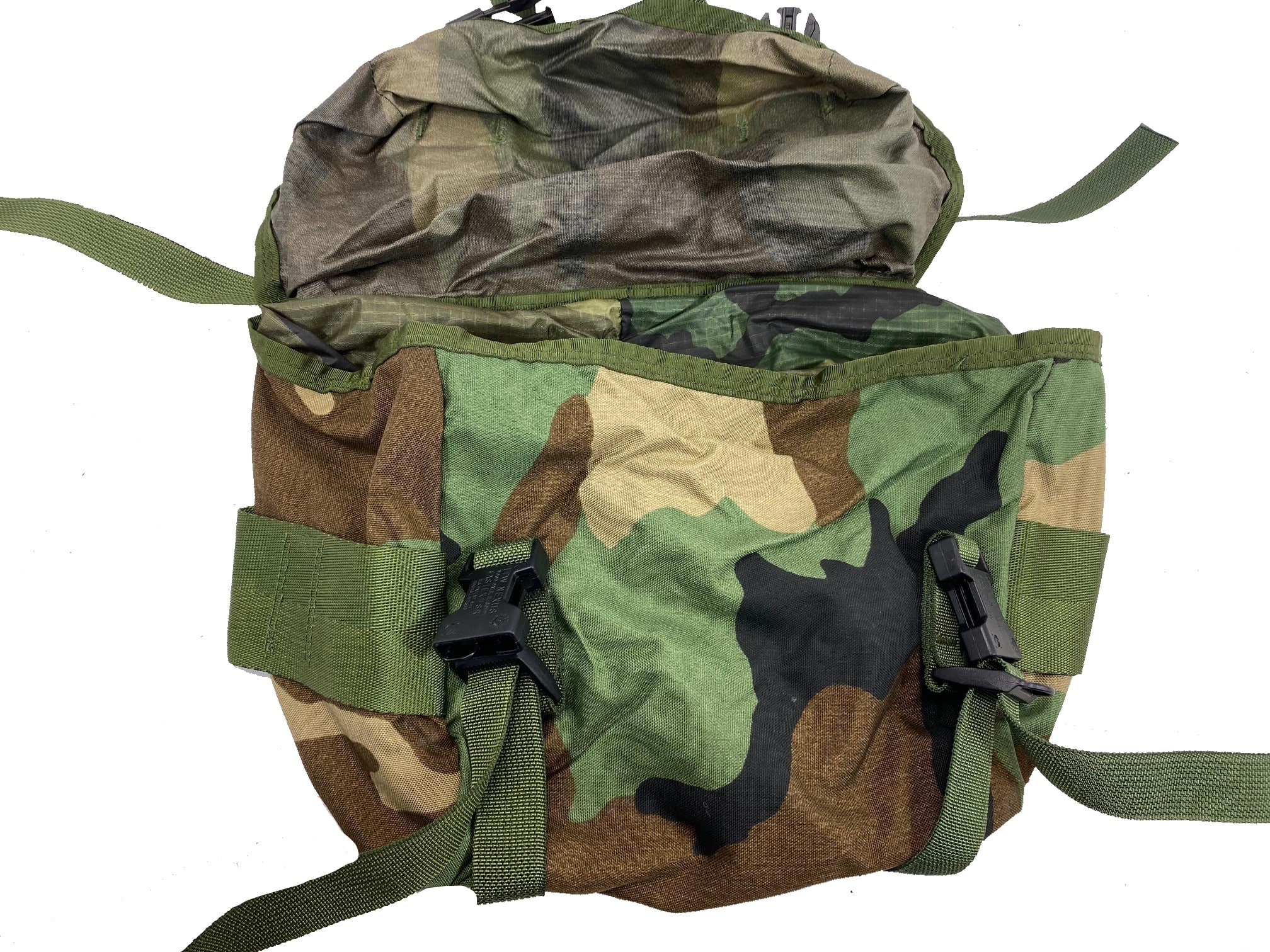 M81 Woodland Camo Buttpack, used - Omahas Army Navy Surplus