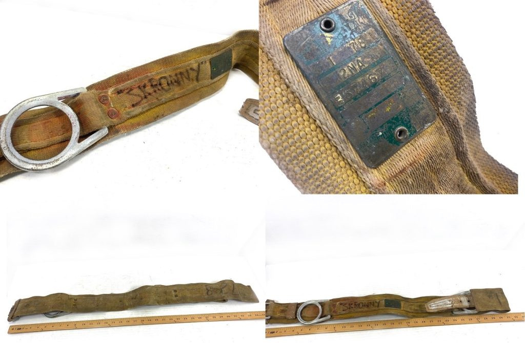 Used Safety Belts, 2 Types Omahas Army Navy Surplus
