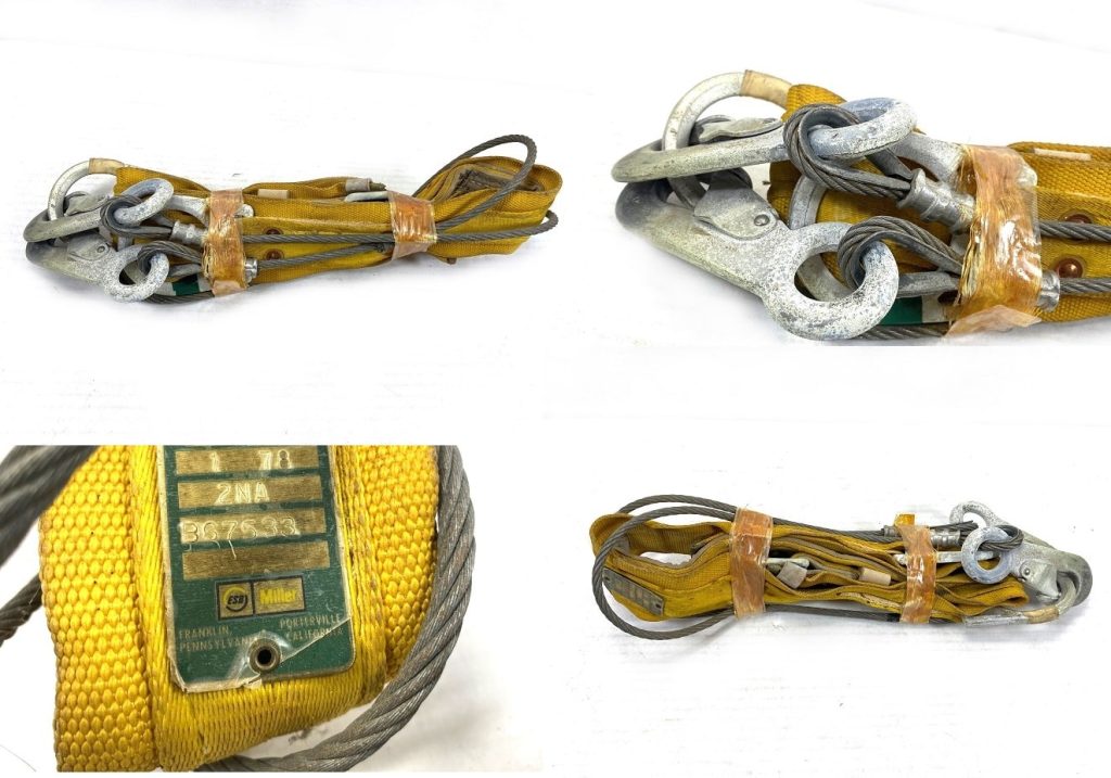 Used Safety Belts, 2 Types Omahas Army Navy Surplus