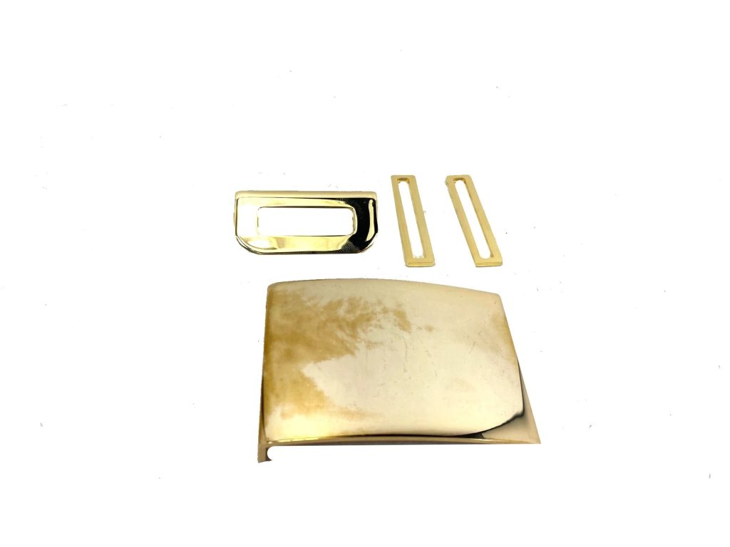 USMC Dress Blue Belt Buckle, Old Omahas Army Navy Surplus