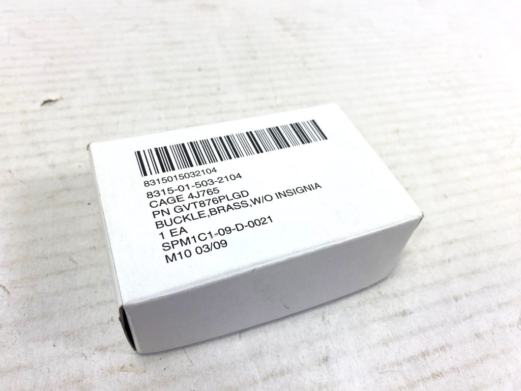 USMC Dress Blue Belt Buckle, Old Omahas Army Navy Surplus