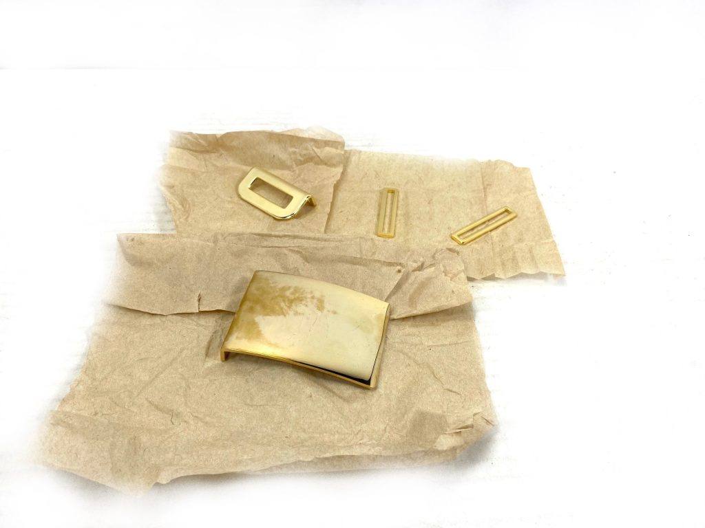 USMC Dress Blue Belt Buckle, Old Omahas Army Navy Surplus