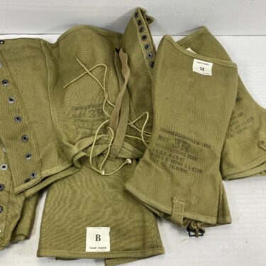 ww2 leggings b white camp size 3R bts3173 (6)