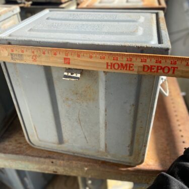 20mm grey cube metal box box3186 (4)