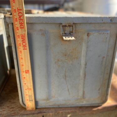 20mm grey cube metal box box3186 (5)