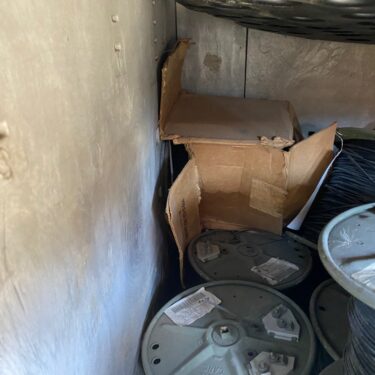 communications wire spool 1000ft used fair msc3185 (2)