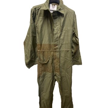 sateen cotton coveralls olive drab medium stained clg3190 (1)