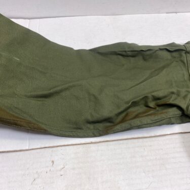 sateen cotton coveralls olive drab medium stained clg3190 (4)