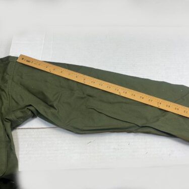 sateen cotton coveralls olive drab medium stained clg3190 (7)