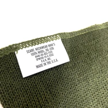 us wool scarf olive drab clg3195 (2)