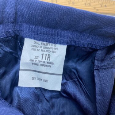 usaf womens poly wool skirt clg3193 (8)