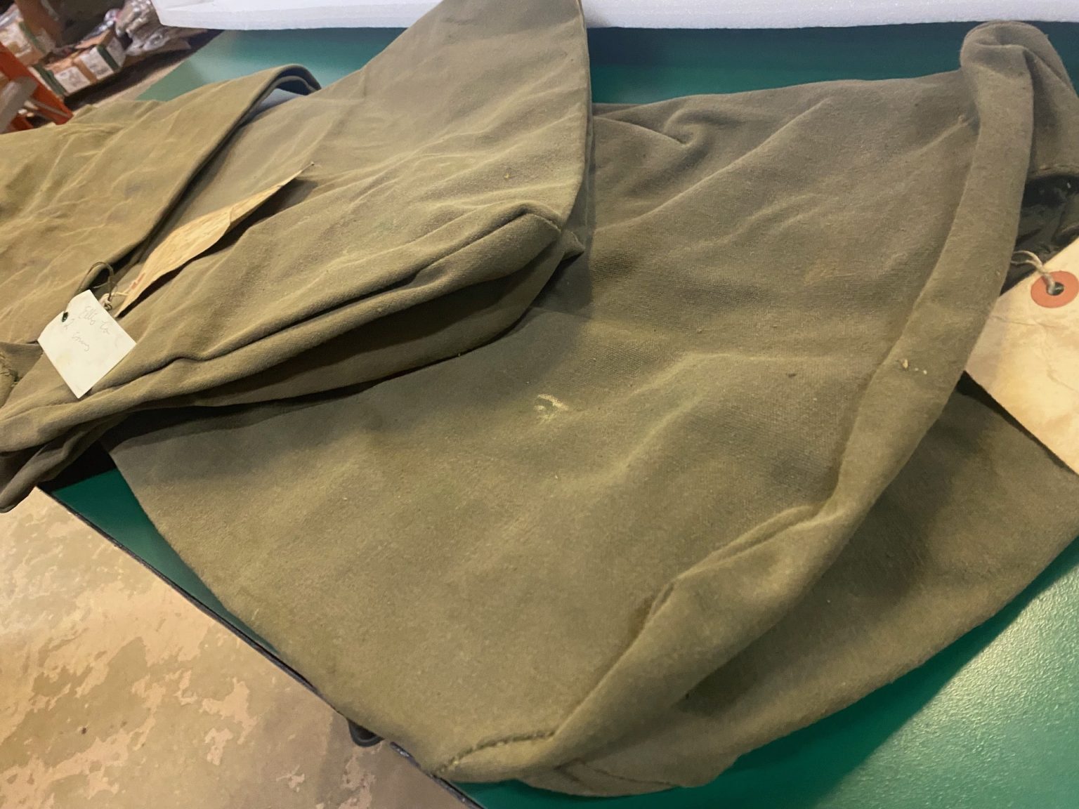 Canvas Equipment Cover Omahas Army Navy Surplus