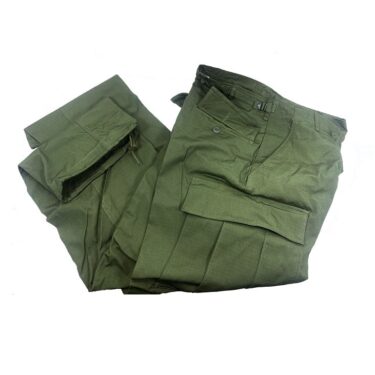 vietnam jungle fatigues rip stop pants small long clg3208 (1)