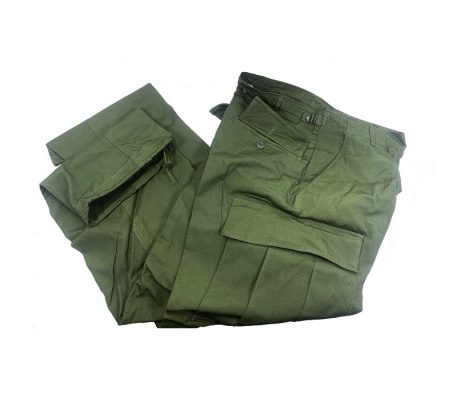 vietnam jungle fatigues rip stop pants small long clg3208 (1)