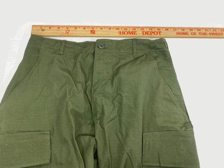 vietnam jungle fatigues rip stop pants small long clg3208 (4)