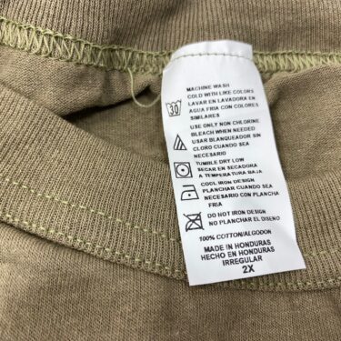 coyote brown t shirt short sleeve irregular clg3217 (4)