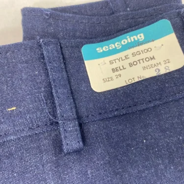 seafarer bell bottom dungarees 29x32 clg3215 (2)