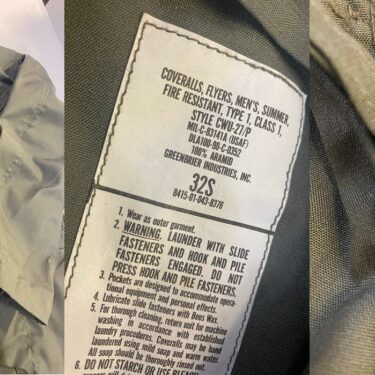 military sage flightsuit 32 short new ava3231 (3)