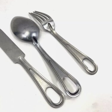 us mess kit 3pc knife fork spoon set knm3226 (2)