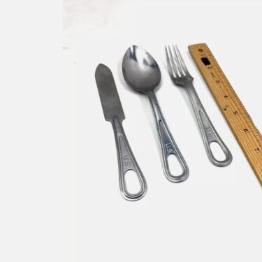 us mess kit 3pc knife fork spoon set knm3226 (3)