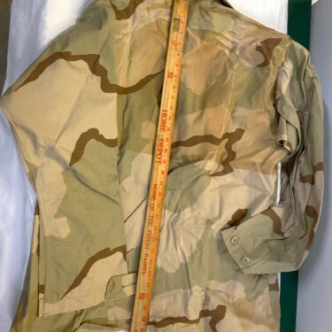 3 color desert bdu shirt large long browned nyco clg3243 (2)