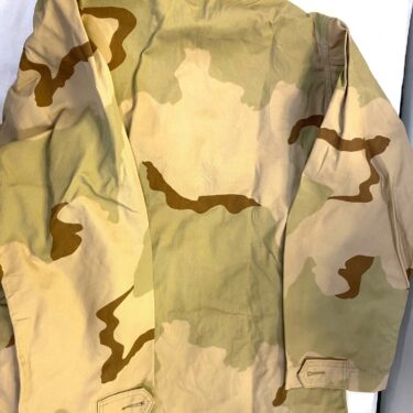 3 color desert bdu shirt large short browned nyco clg3242 (3)