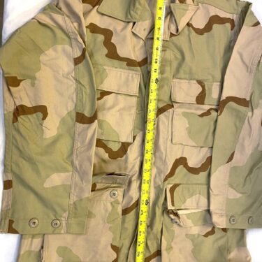 3 color desert bdu shirt medium regular nyco #1 s clg3261 (2)