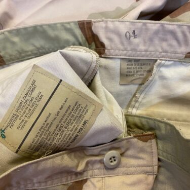 3 color desert trousers large short browned nyco clg3246 (7)