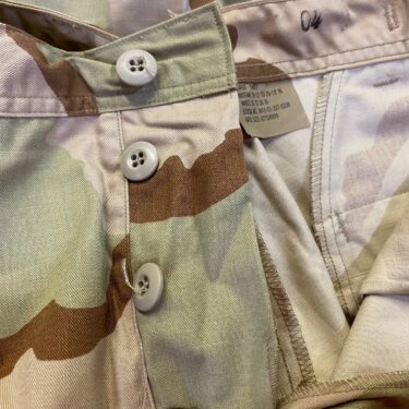 3 color desert trousers large short nyco #1's clg3255 (8)