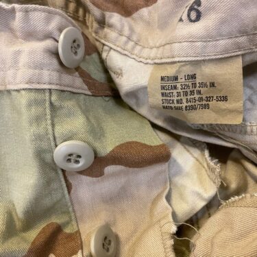 3 color desert trousers med long used nyco clg3239 (8)