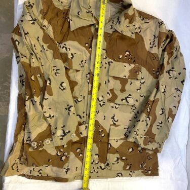 6 color desert bdu shirt large short browned nyco clg3250 (2)