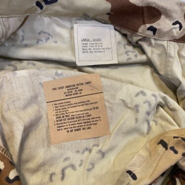 6 color desert bdu shirt large short browned nyco clg3250 (6)