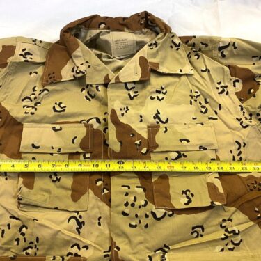 6 color desert bdu shirt large short nyco # 1 s clg3258 (4)