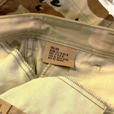 6 color desert trousers small long browned nyco clg3244 (9)