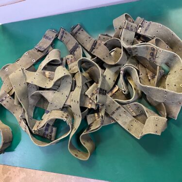 m61 pistol belt cotton medium used (6)