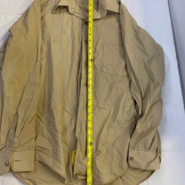 vietnam class a dress shirt tan used clg3249 (1) min