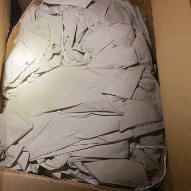 vietnam class a dress shirt tan used clg3249 (8) min