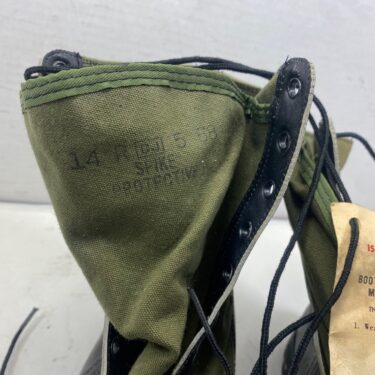 vietnam jungle boots 3rd pattern with vibram sole 14R bts3264 (2)