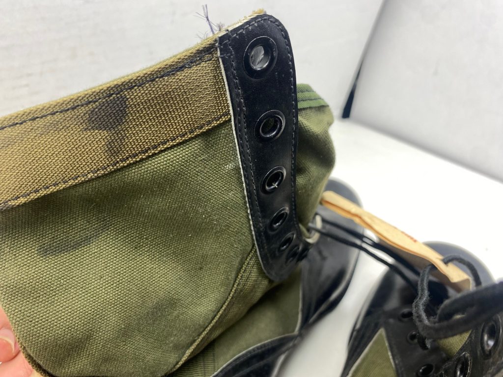 thumbnail image 2 of FOX OUTDOOR Vietnam Jungle Boots - Genuine Leather Tactical Military Style OD 04 W 2 of 14