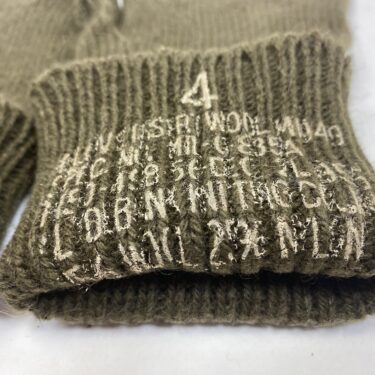 wool glove finger liners size 4 d3 a issued clg3263 (2)