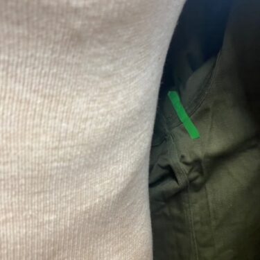 chemical jacket browned & stained size large clg3267 (19)