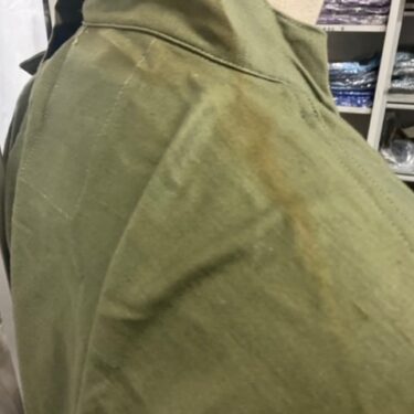 chemical jacket browned & stained size large clg3267 (20)