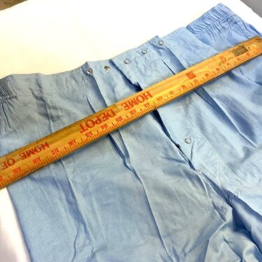 vietnam era check weave cotton pajama trousers medium clg3268 (12)