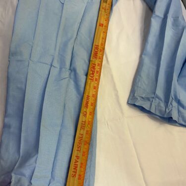 vietnam era check weave cotton pajama trousers medium clg3268 (13)